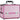 2-Tier Professional Cosmetic Case with Accordion Trays - Pink by TruCase