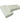 2 Way Slim White Buffer 3" x 1.3" x 0.5" 120/120 / 500 Mega Case by DHS Products