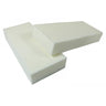 2 Way Slim White Buffer 3" x 1.3" x 0.5" 120/120 / 500 Mega Case by DHS Products