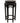 20" Rosewood Hexagon Plant Stand by East-West Furnishings