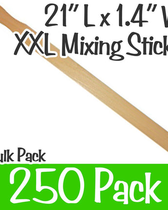 21&quot; Long XXL Mixing Sticks / 250 Count - Bulk by Xen Stix