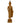 21" Thai Standing Gebon Buddha Statue /Rust Patina by East-West Furnishings