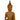 21&quot; Thai Standing Gebon Buddha Statue /Rust Patina by East-West Furnishings