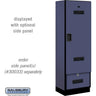 24-inch Wide Designer Wood Gear Locker - 6 Feet High - 18-inch Deep by Salsbury – Blue – Hasps by Salsbury