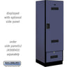 24-inch Wide Designer Wood Gear Locker - 6 Feet High - 24-inch Deep by Salsbury – Blue – Hasps by Salsbury