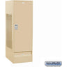 24-inch Wide Standard Gear Metal Locker - 6 Feet High - 24-inch Deep by Salsbury – Tan – Assembled by Salsbury