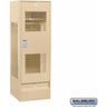 24-inch Wide Vented Gear Metal Locker - 6 Feet High - 18-inch Deep by Salsbury – Tan – Assembled by Salsbury