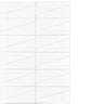 24-Piece Wedge Sponge Block - White - Latex-Free / 50 Blocks X 24 Pieces per Block = 1,200 Wedge Sponges