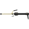 24K Gold Extended Barrel Spring Clamp Curling Iron / 1/2" by Hot Tools