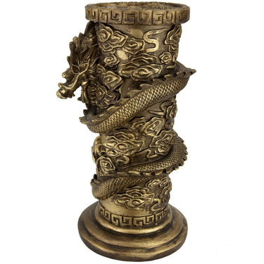 25" Dragon Statue Pedestal by East-West Furnishings