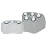 3 Bottle Lotion Warmer / Pearl White