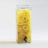 3 Gallon Square Glass Infusion Dispenser by Lounge Room & Hospitality