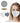 3-Layers Cloth Face Masks - White Color (Large Size) - Breathable, Water-Resistant, Multi-Use - Pack of 2