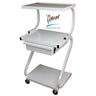 3 Shelf Equipment Cart with Drawer / 22"x16"x40" by Ideal Products (Z99T)