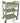 3 Shelf Poly Cart with Drawer / 21"x15"x30" by Ideal Products (UC320D)