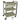 3 Shelf Poly Cart with Drawer / 21&quot;x15&quot;x30&quot; by Ideal Products (UC320D)