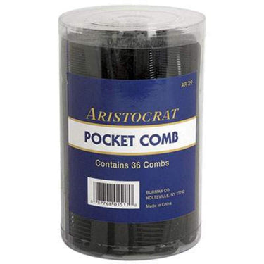 36 Count Pocket Combs In A Container by Aristocrat