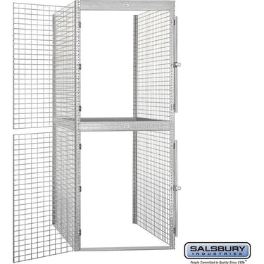 36-inch Wide Double Tier Bulk Storage Locker - Starter - 60-inch Deep by Salsbury – Default Title by Salsbury (view 2)