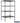 36-inch Wide Stationary Wire Shelving - 74-inch High - 24-inch Deep by Salsbury – Black by Salsbury