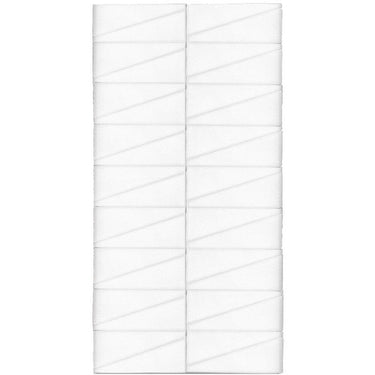 36-Piece Wedge Sponge Block - White - Latex-Free / 32 Blocks X 36 Pieces per Block = 1,152 Wedge Sponges