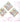 3D Nail Art Designs - AB Crystal Chess Board / Pack of 144 Pieces