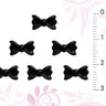 3D Nail Art Designs - Black Nail Bow Tie / Pack of 10 Pieces