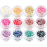 3D Nail Art Designs - Special Effect Accessory - Crushed Seashells / 12 x 0.18 oz
