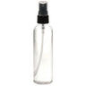 4 oz. Clear Bottle with Black Spray Cap