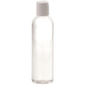 4 oz. Clear Bottle with White Cap