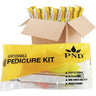 4 Piece Sanitary Disposable Pedicure Kits / Case of 200 Kits