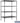 48-inch Wide Stationary Wire Shelving - 74-inch High - 24-inch Deep - Black by Salsbury – Default Title by Salsbury