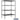 48-inch Wide Stationary Wire Shelving - 74-inch High - 24-inch Deep - Black by Salsbury – Default Title by Salsbury