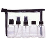 5 Piece Clear Bottle Set