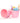 6.5" Pail with Side Handles / Pink