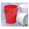 6.5" Pail with Side Handles / Red