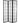 6 ft. Tall Japanese Shoji Room Divider - Black / 3 Panels by East-West Furnishings