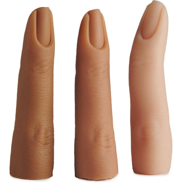 6-Pack Silicone Practice Hands for Nail Training by DL Pro