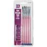 6 Piece Gel Brush Set by DL Professional