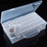 64 Mini Containers Organizer - For Rhinestone, Nail Jewelry, Nail Art - Natural - Each