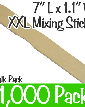 7&quot; Long XXL Mixing Sticks / 1,000 Count - Bulk by Xen Stix