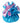 7" Reversible Satin Pouches With Cord Drawstrings / Country Blue + Light Pink / Case of 72