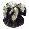 7" Reversible Satin Pouches With Cord Drawstrings / Mocha + Champagne / Case of 72