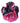 7" Reversible Satin Pouches With Cord Drawstrings / Pink + Gray / Case of 72