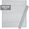 7" Zebra Files - 240/240 Grit / 50 Pack by Cuccio