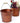 8-1/2" Faux Copper Pail Wooden Handle / Case of 10 Pails