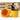 8-1/2" Goldenrod Painted Pail Wooden Handle / Case of 10 Pails