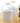 8-1/2" White Pail Wooden Handle / Case of 10 Pails