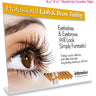 8.5" X 11" Point-of-Purchase Stand-Up Counter Display for Intensive Lash & Brow Tint - Original Orange Box