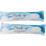 8" x 8" Cotton Make-up Remover Towels - 8" Rolled / Case of 500 by WTS