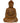 9" Japanese Sitting Zenjo Buddha Statue / Rust Patina by East-West Furnishings